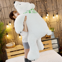 Giant Stuffed Polar Bear Plush
